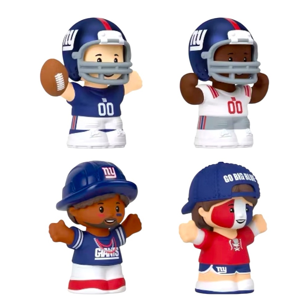 NFL New York Giants Little People Collector Figures Set - NWT - Picture 8 of 10
